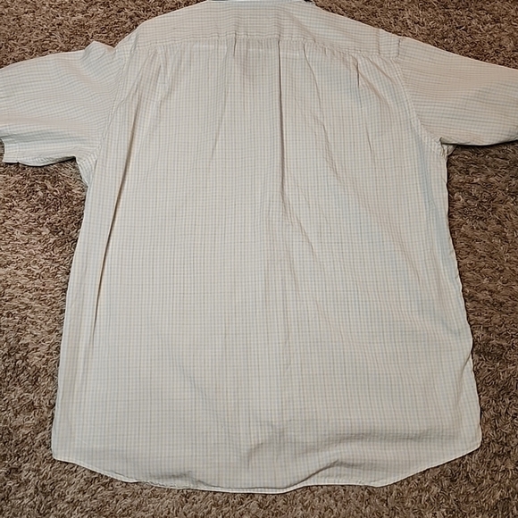 Lacoste Size 42 Dress Shirt Blue, White, Green - Picture 4 of 8